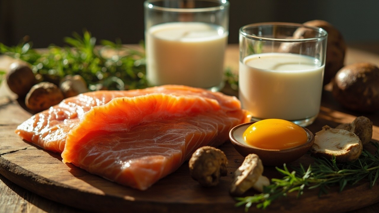 в яких продуктах вітамін д