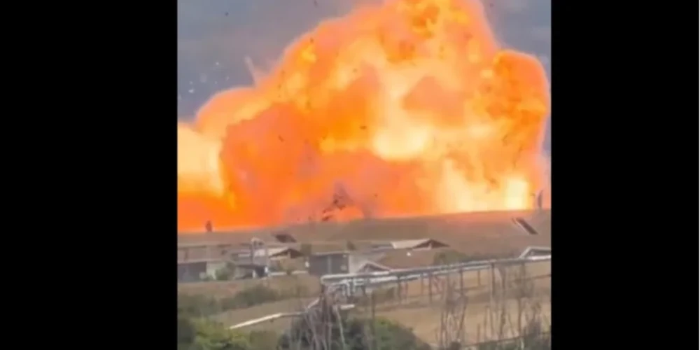 Завод боєприпасів KNDS Ammo Italy в Коллеферро поблизу Рима після вибуху 13 серпня 2026 року