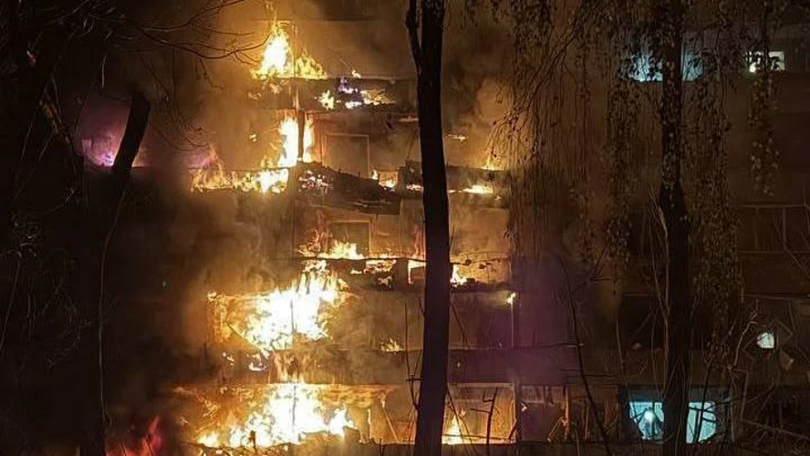 Наслідки удару по енергетичній інфраструктурі Києва в ніч на 14 жовтня